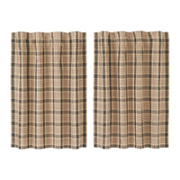 Thumbnail for Cider Mill Plaid Tier Curtain Set of 2 L36xW36 VHC Brands