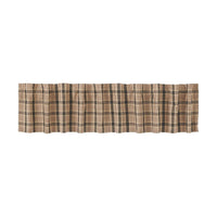 Cider Mill Plaid Valance Curtain 16x90 VHC Brands - The Fox Decor