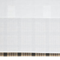 Cider Mill Plaid Valance Curtain 16x90 VHC Brands - The Fox Decor