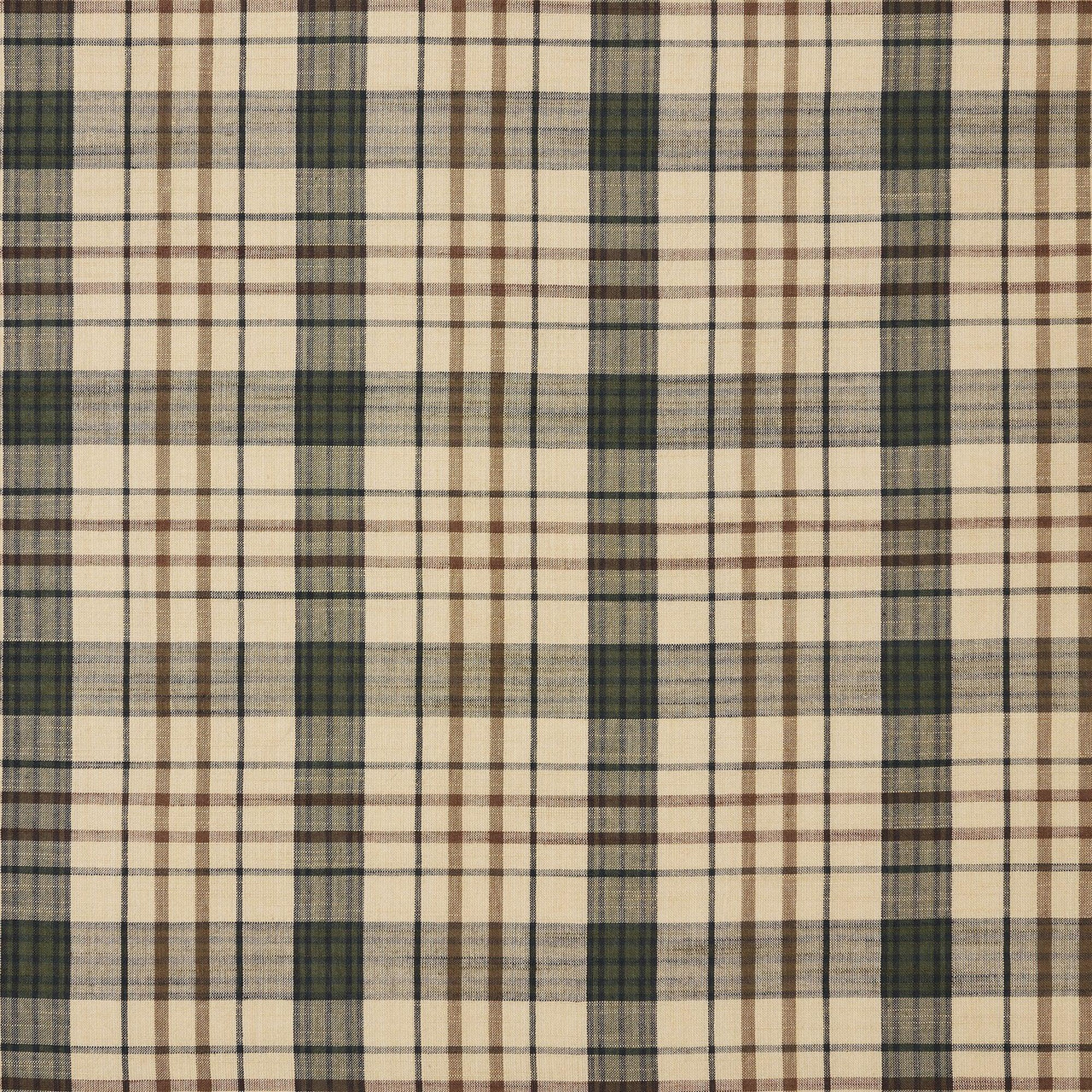 Cider Mill Plaid Valance Curtain 16x72 VHC Brands - The Fox Decor