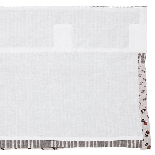 Florette Ruffled Valance Curtain 16x90 VHC Brands - The Fox Decor