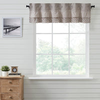 Thumbnail for Florette Ruffled Valance Curtain 16x60 VHC Brands