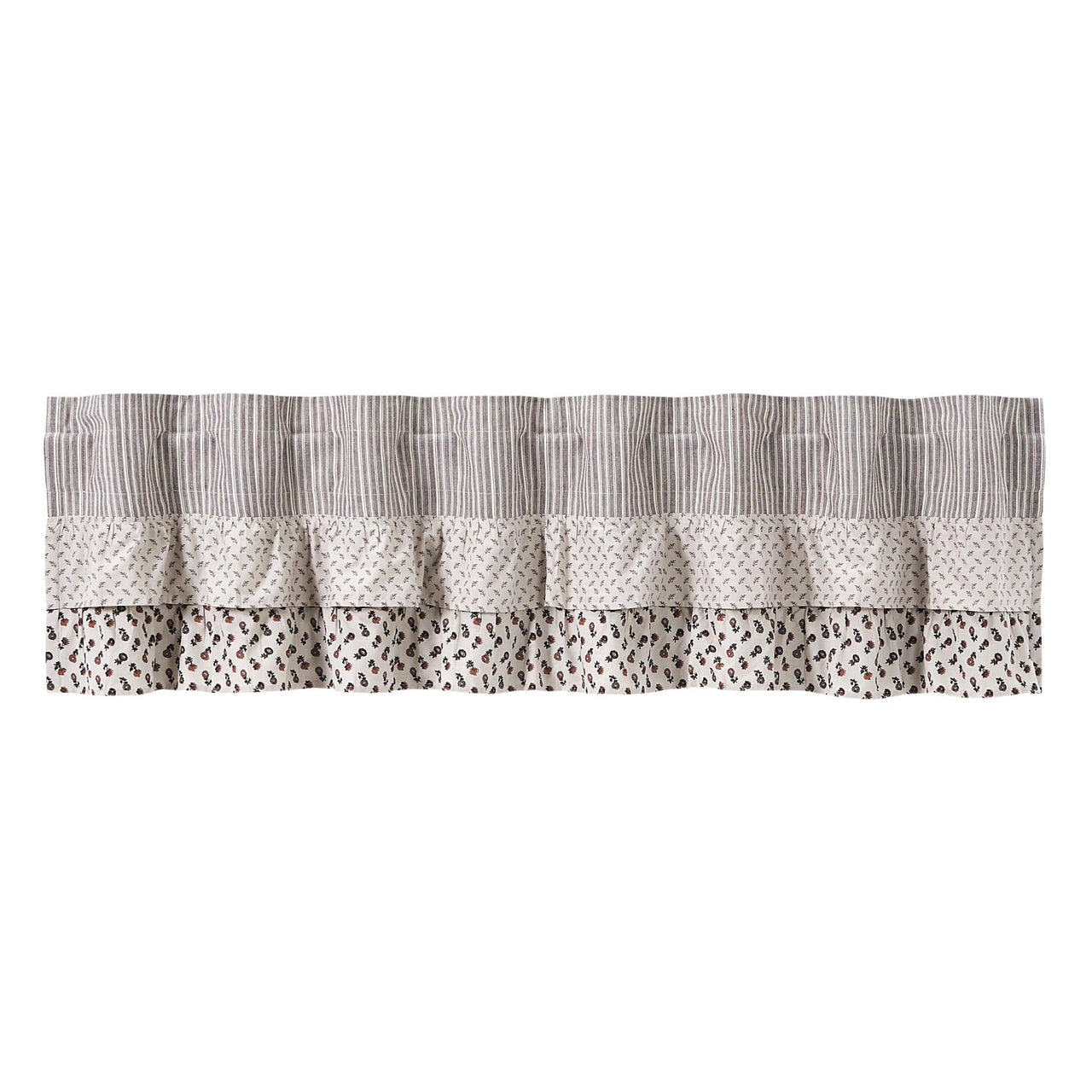 Florette Ruffled Valance Curtain 16x72 VHC Brands - The Fox Decor