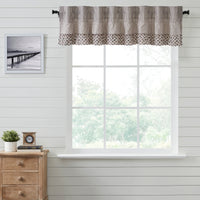 Thumbnail for Florette Ruffled Valance Curtain 16x72 VHC Brands