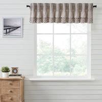 Thumbnail for Florette Ruffled Valance Curtain 16x90 VHC Brands