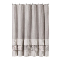 Thumbnail for Florette Ruffled Shower Curtain 72x72 VHC Brands - The Fox Decor