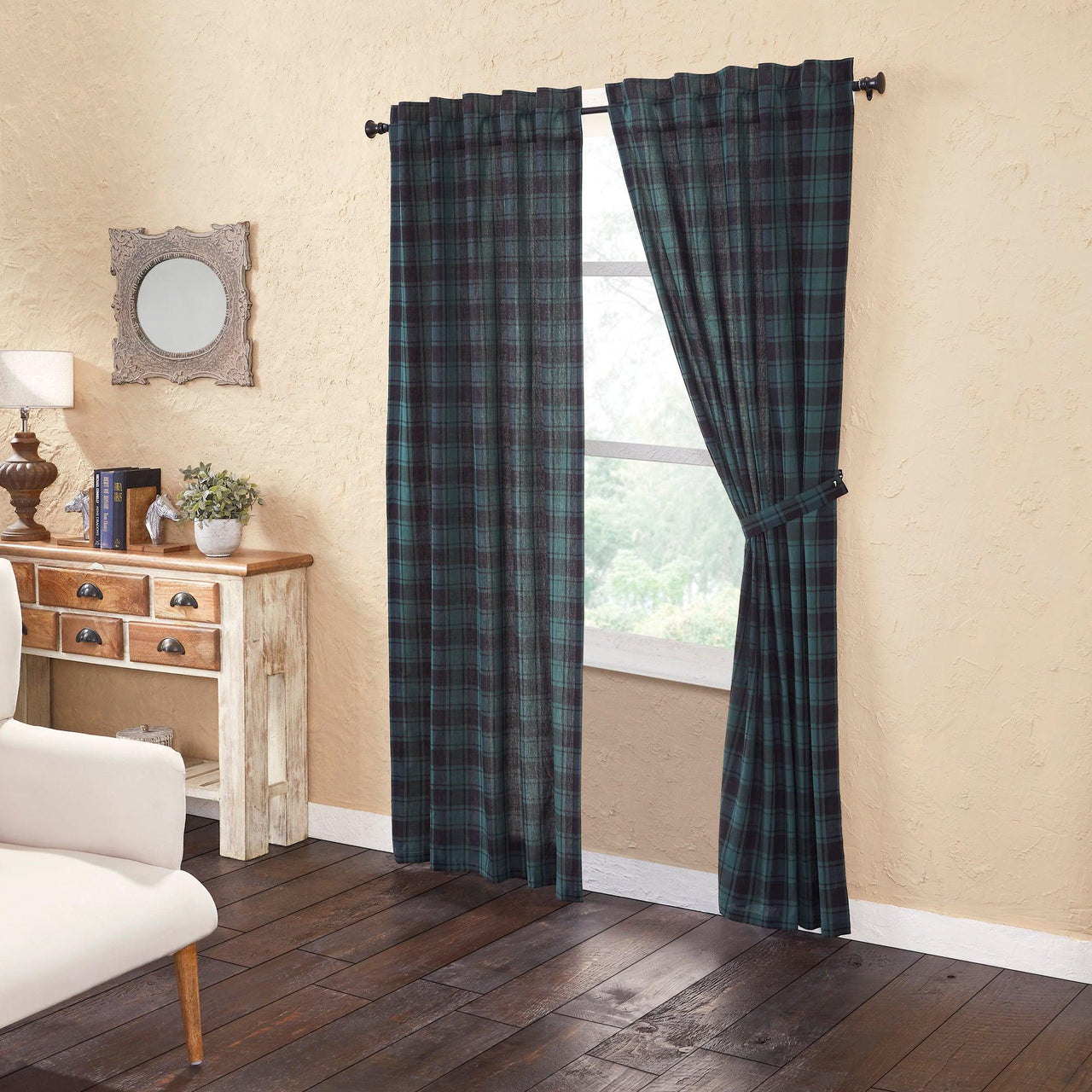 Pine Grove Panel Curtain Set of 2 84x40 VHC Brands - The Fox Decor