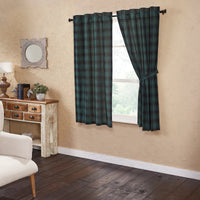 Thumbnail for Pine Grove Short Panel Curtain Set of 2 63x36 VHC Brands