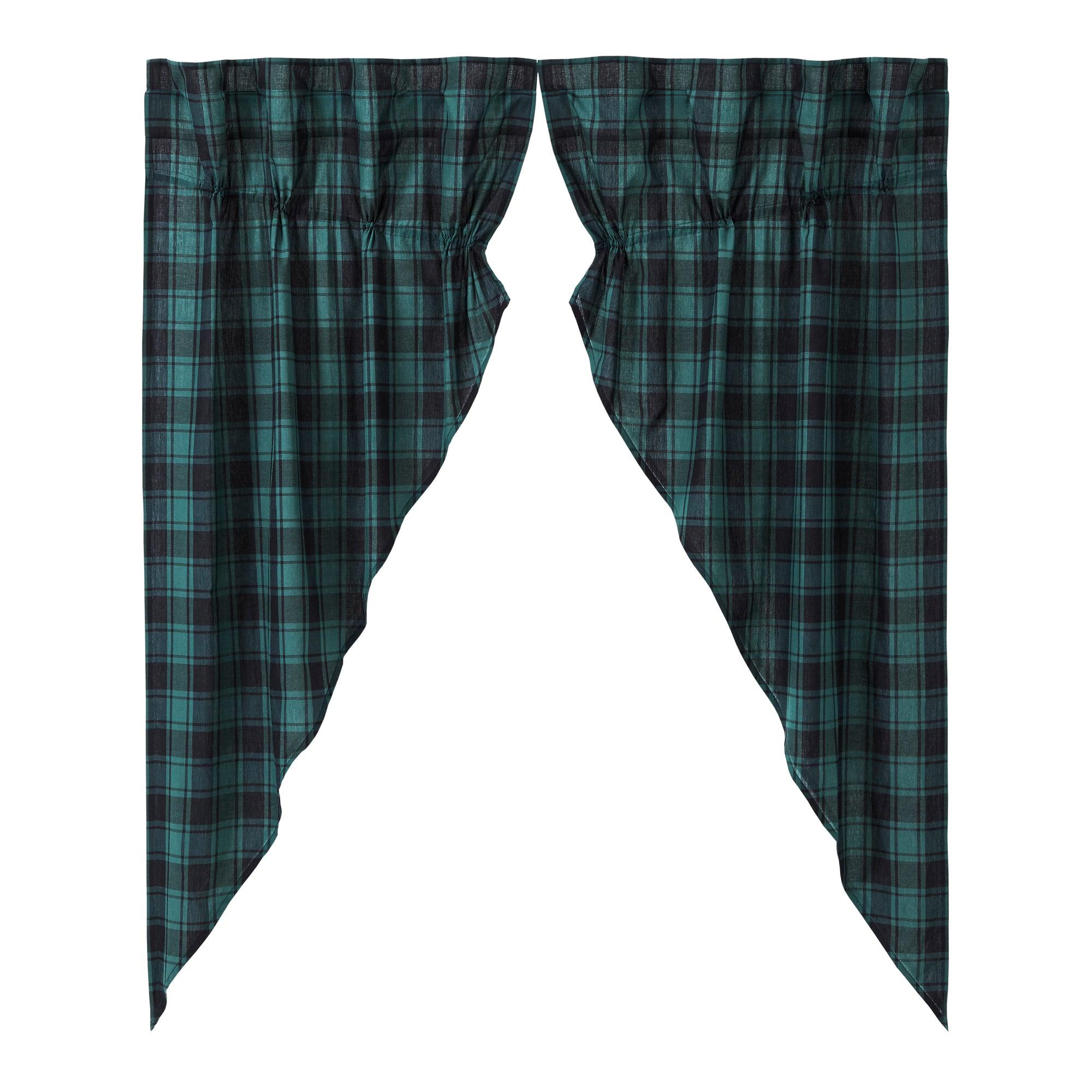 Pine Grove Prairie Short Panel Curtain Set of 2 63x36x18 VHC Brands - The Fox Decor