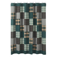 Thumbnail for Pine Grove Patchwork Shower Curtain 72x72 VHC Brands - The Fox Decor