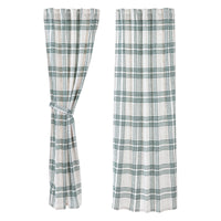 Thumbnail for Pine Grove Plaid Panel Curtain Set of 2 84x40 VHC Brands