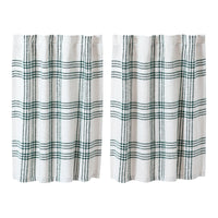 Thumbnail for Pine Grove Plaid Tier Curtain Set of 2 L36xW36 VHC Brands - The Fox Decor