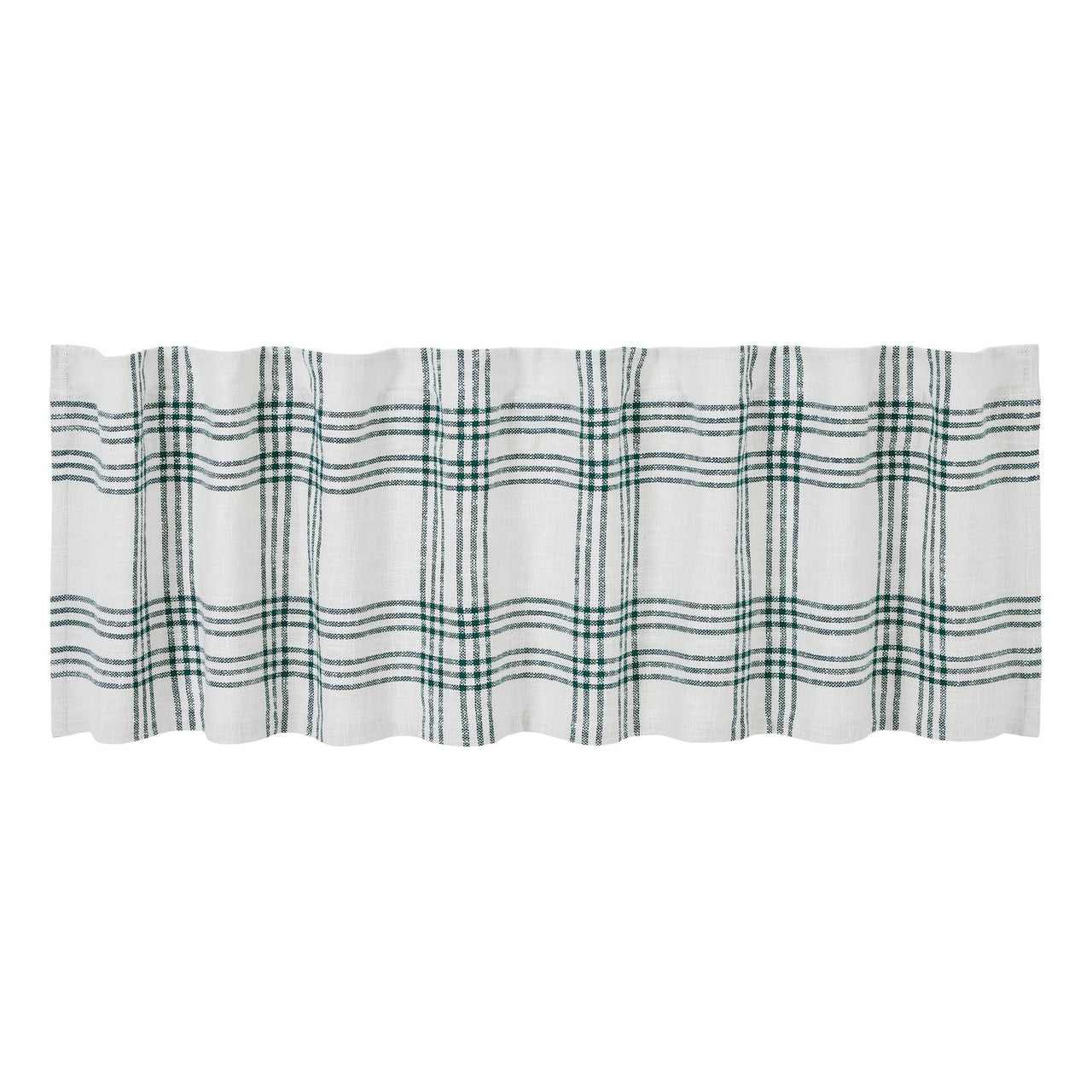 Pine Grove Plaid Valance Curtain 19x72 VHC Brands - The Fox Decor