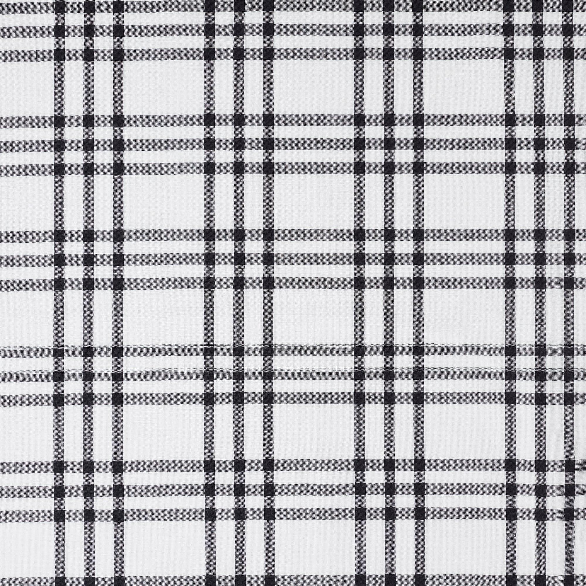 Sawyer Mill Black Plaid Door Panel 72x40 VHC Brands - The Fox Decor