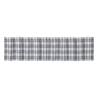 Thumbnail for Sawyer Mill Black Plaid Valance Curtain 16x90 VHC Brands - The Fox Decor