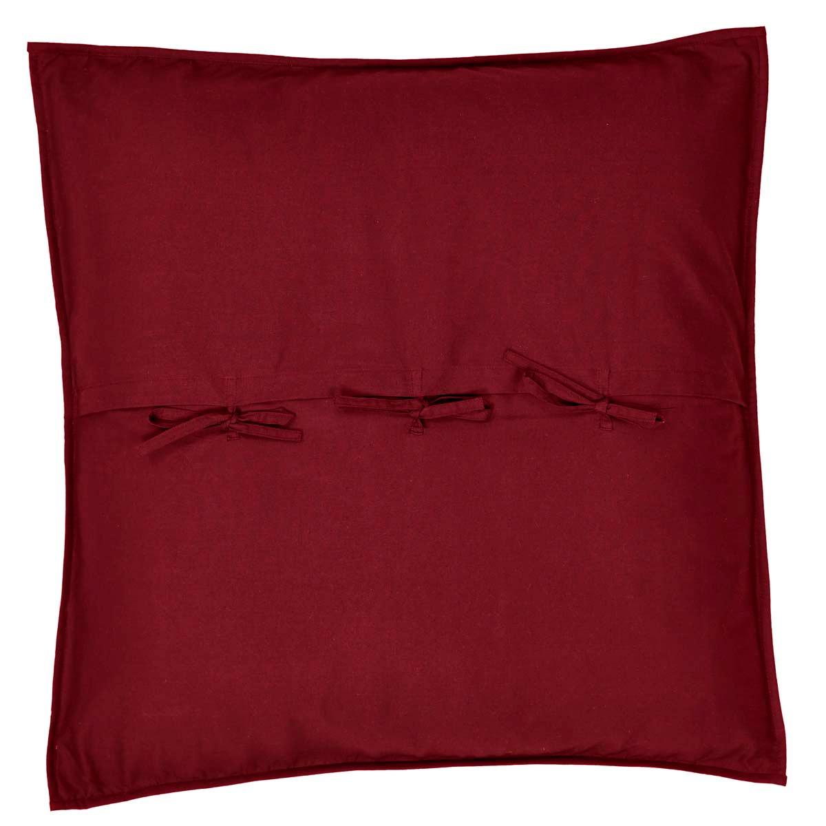 Ninepatch Star Quilted Euro Sham 26x26 VHC Brands - The Fox Decor