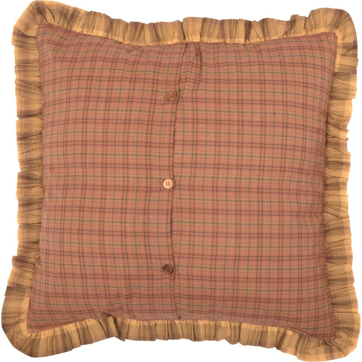 Prescott Euro Sham Fabric Ruffled 26x26 VHC Brands - The Fox Decor