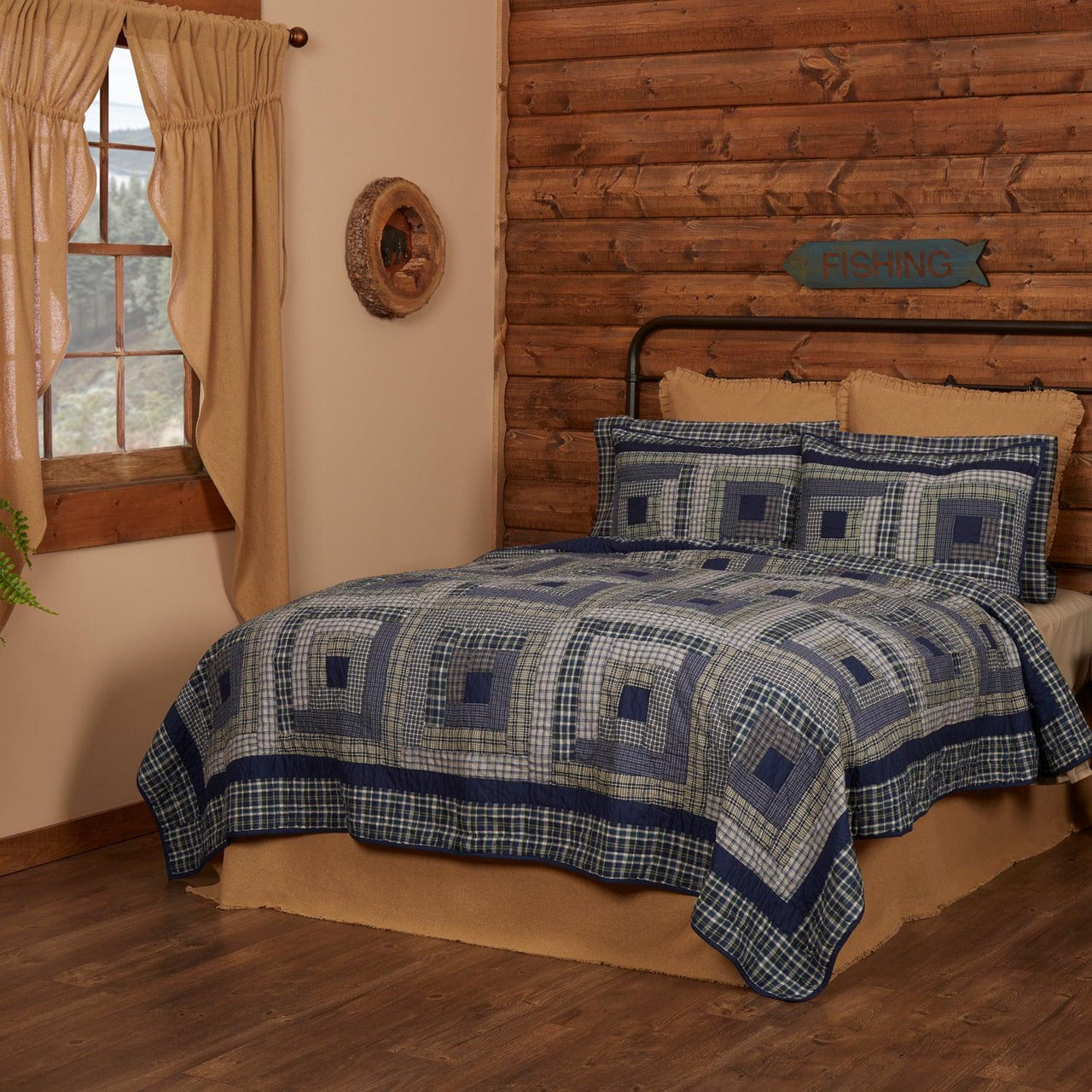 Columbus Twin Quilt 68Wx86L VHC Brands - The Fox Decor