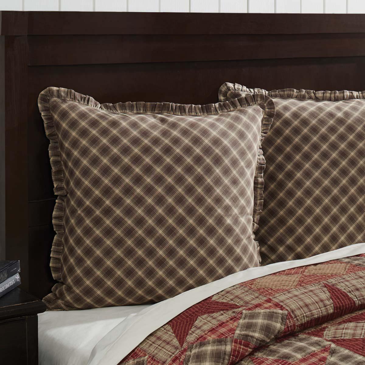 Dawson Star Fabric Euro Sham 26x26 VHC Brands - The Fox Decor