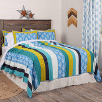 Laguna Twin Quilt 68Wx86L VHC Brands - The Fox Decor