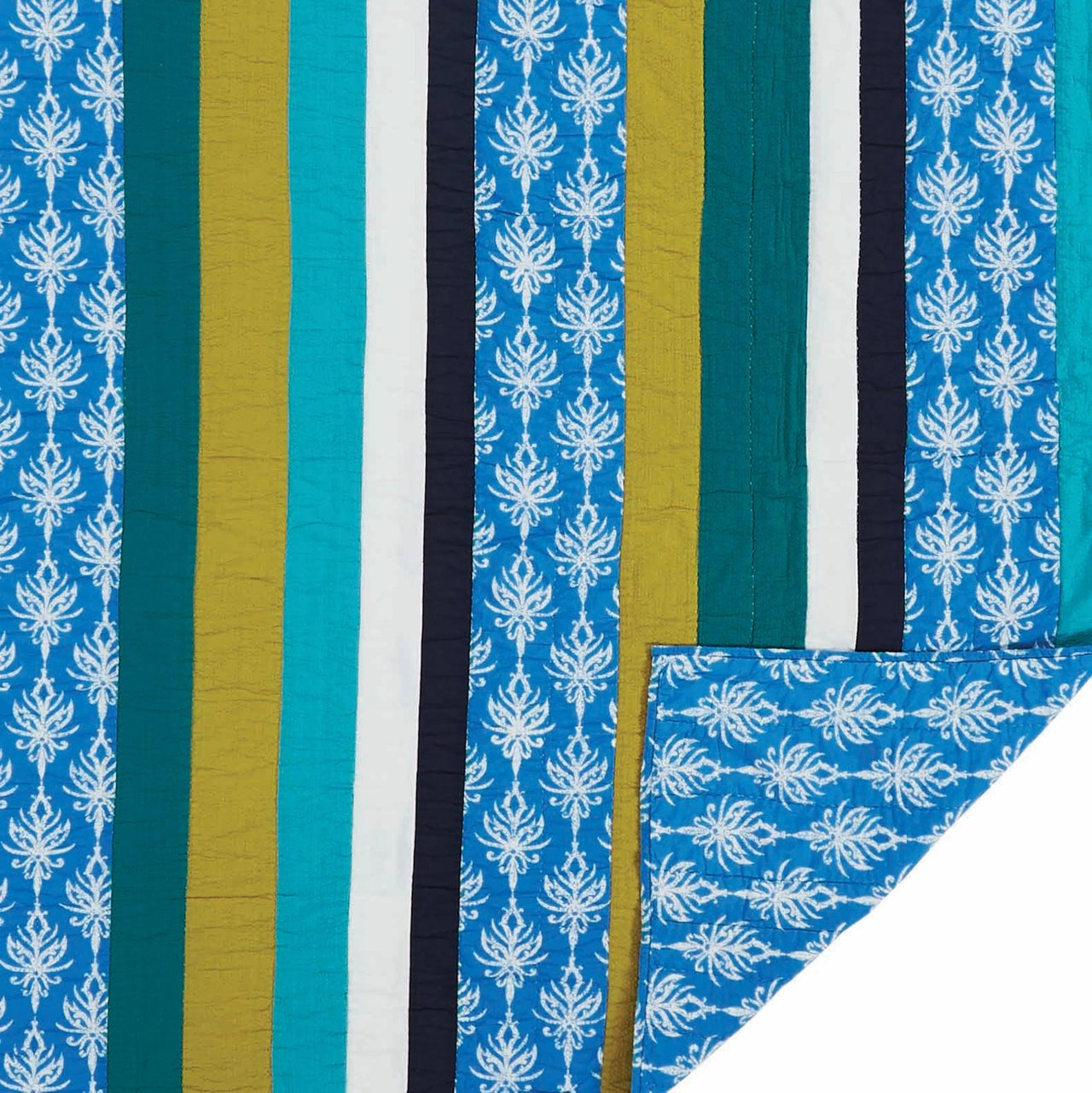 Laguna Twin Quilt 68Wx86L VHC Brands - The Fox Decor