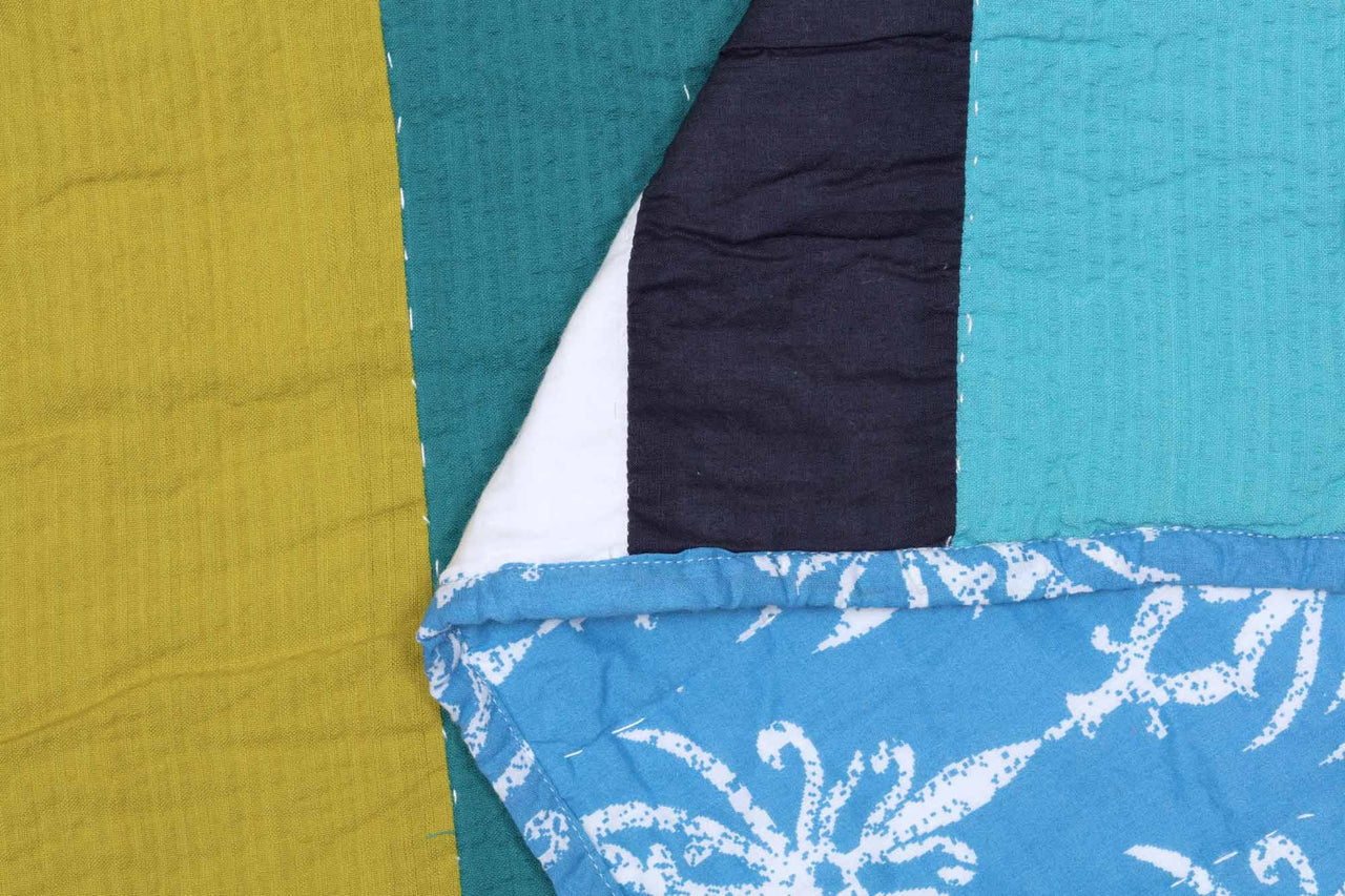 Laguna Twin Quilt 68Wx86L VHC Brands - The Fox Decor
