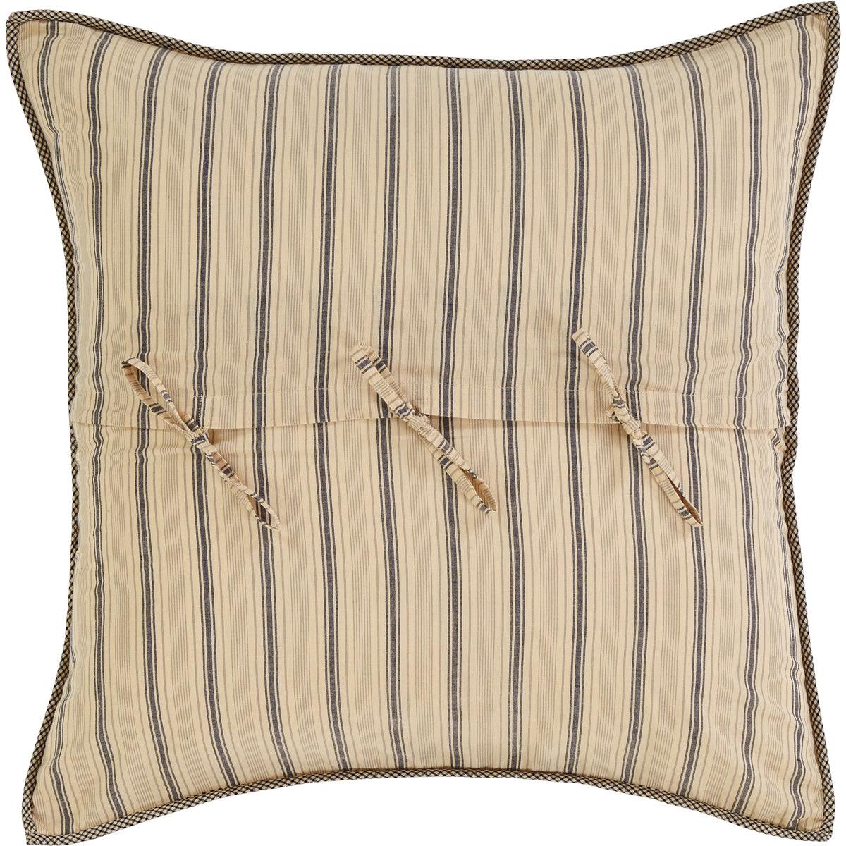 Sawyer Mill Charcoal Quilted Euro Sham 26x26 VHC Brands - The Fox Decor