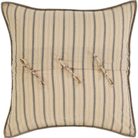 Sawyer Mill Charcoal Quilted Euro Sham 26x26 VHC Brands - The Fox Decor