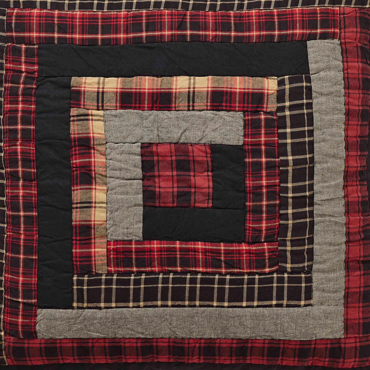 Cumberland Quilted Euro Sham 26x26 VHC Brands - The Fox Decor