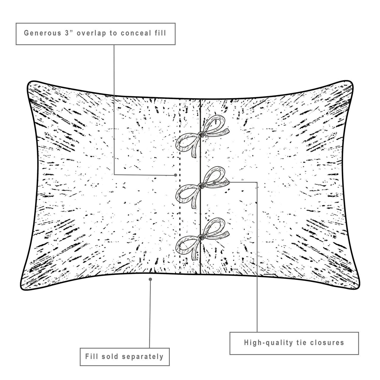 Rory King Sham 21x37 VHC Brands - The Fox Decor