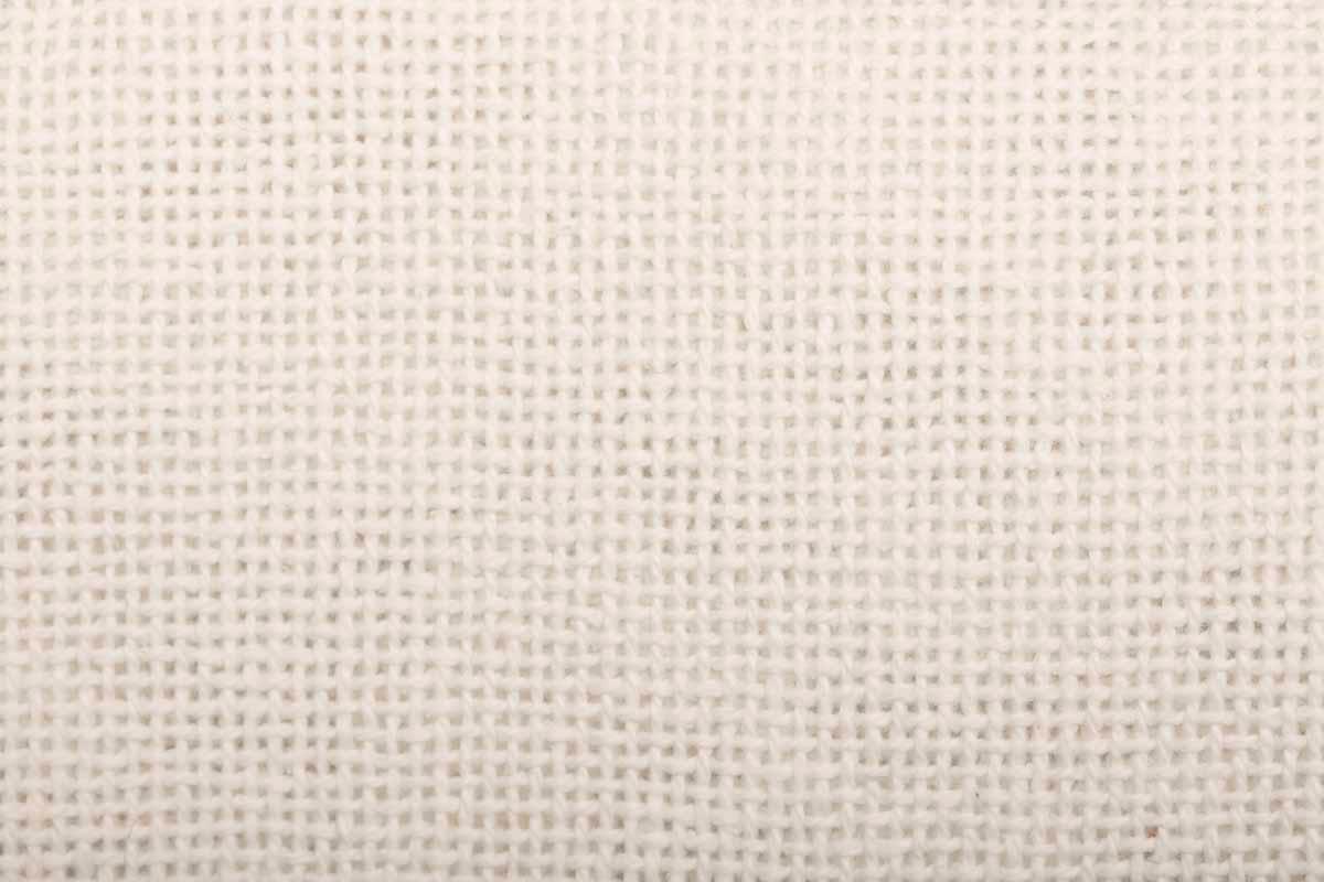 Burlap Antique White Fabric Euro Sham w/ Fringed Ruffle 26x26 VHC Brands