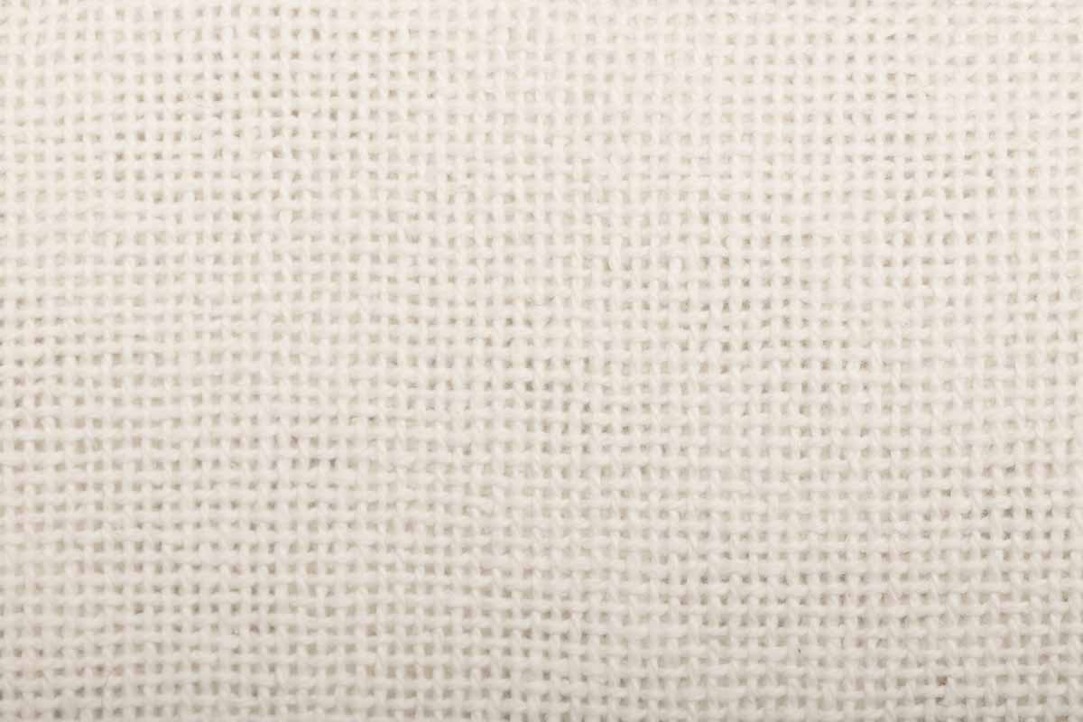 Burlap Antique White Fabric Euro Sham w/ Fringed Ruffle 26x26 VHC Brands