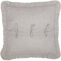Dakota Star Farmhouse Blue Ticking Stripe Fabric Euro Sham 26x26 VHC Brands - The Fox Decor