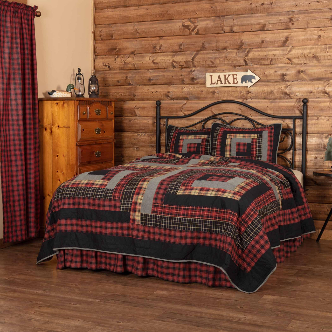 Cumberland California King Quilt 130Wx115L VHC Brands - The Fox Decor