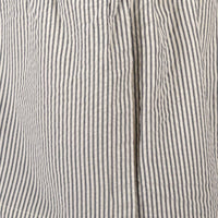 Thumbnail for Hatteras Seersucker Blue Ticking Stripe Bed Skirts VHC Brands - The Fox Decor