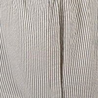 Thumbnail for Hatteras Seersucker Blue Ticking Stripe Bed Skirts VHC Brands