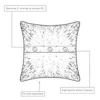 Thumbnail for Bingham Star Euro Sham Fabric 26x26 VHC Brands