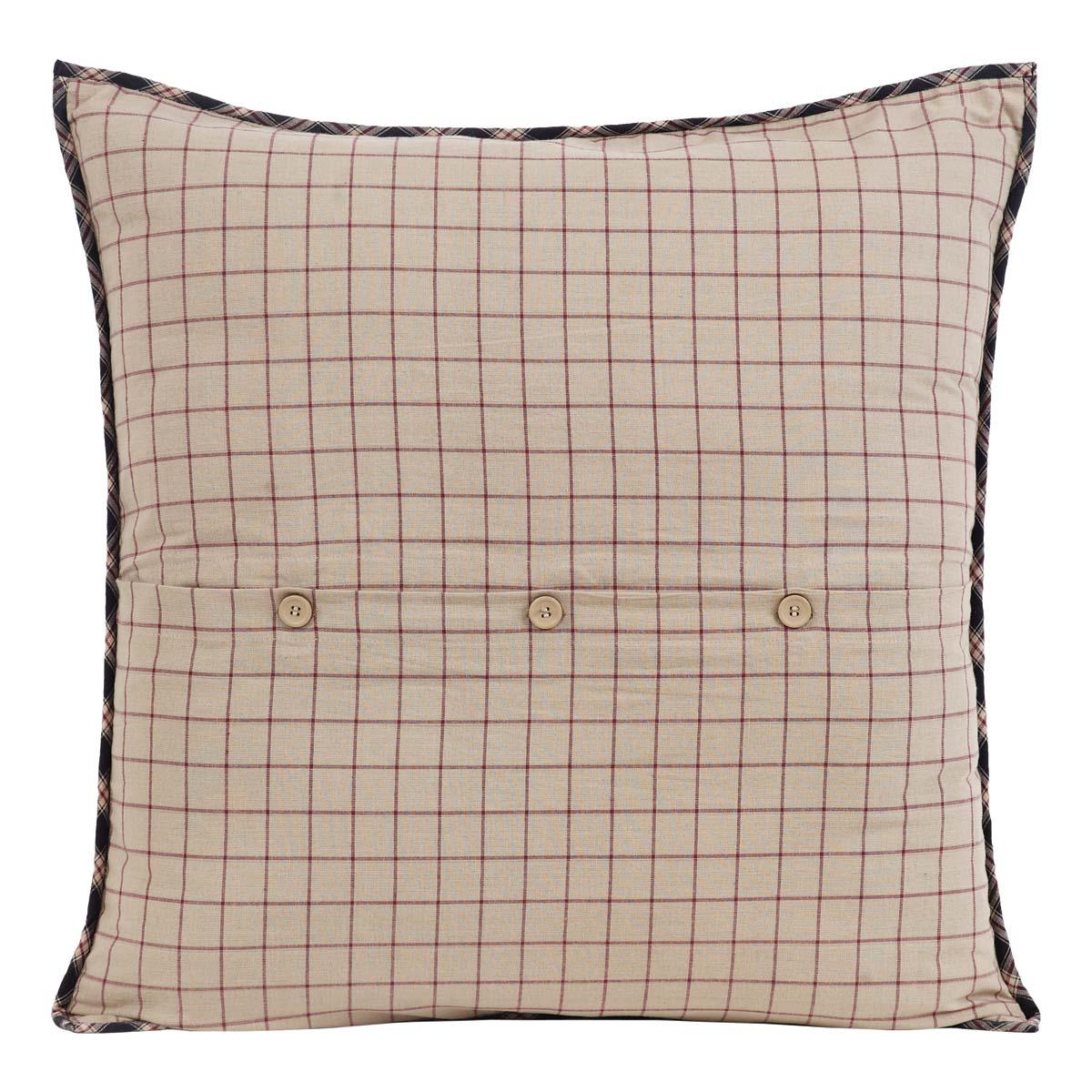 Bingham Star Euro Sham Quilted 26x26 VHC Brands - The Fox Decor