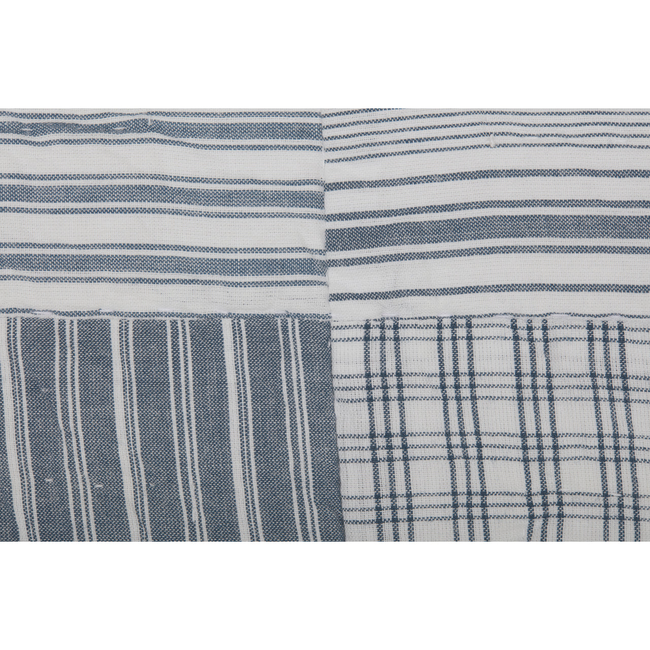 Sawyer Mill Blue 5pc Daybed Quilt Set (1 Quilt, 1 Bed Skirt, 3 Standard Shams) VHC Brands