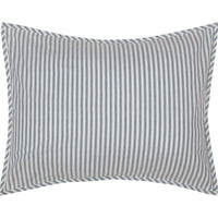 Thumbnail for Sawyer Mill Blue Ticking Stripe 5pc Daybed Quilt Set (1 Quilt, 1 Bed Skirt, 3 Standard Shams) VHC Brands - The Fox Decor