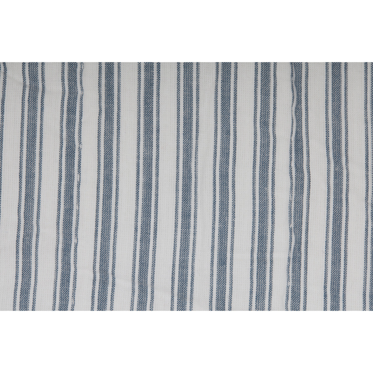 Sawyer Mill Blue Ticking Stripe 5pc Daybed Quilt Set (1 Quilt, 1 Bed Skirt, 3 Standard Shams) VHC Brands