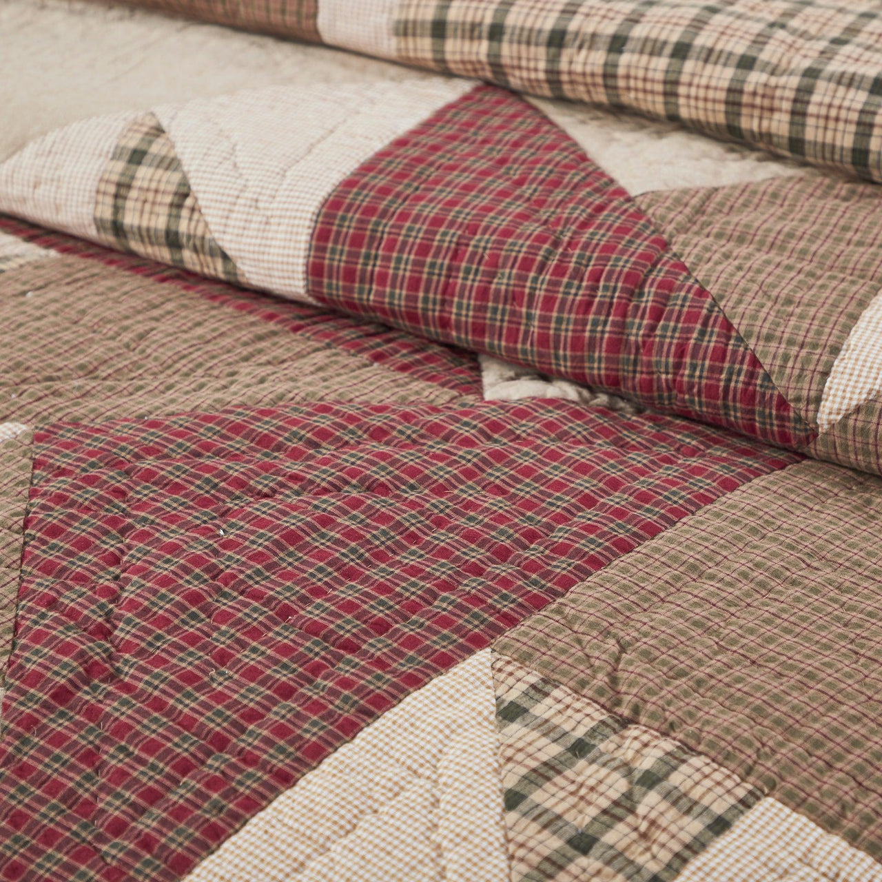 Cider Mill California King Quilt 130Wx115L VHC Brands - The Fox Decor