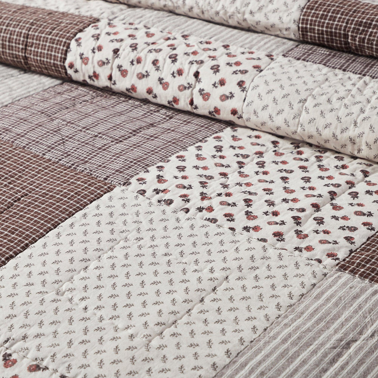 Florette California King Quilt 130Wx115L VHC Brands - The Fox Decor