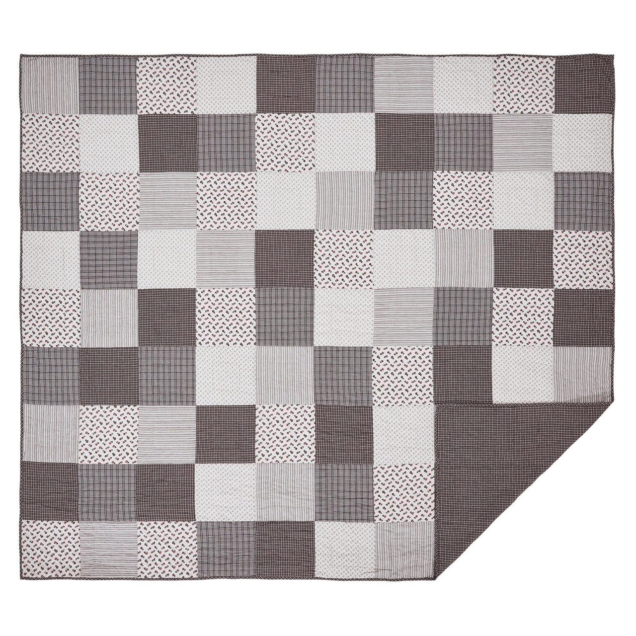 Florette Luxury King Quilt 120Wx105L VHC Brands - The Fox Decor