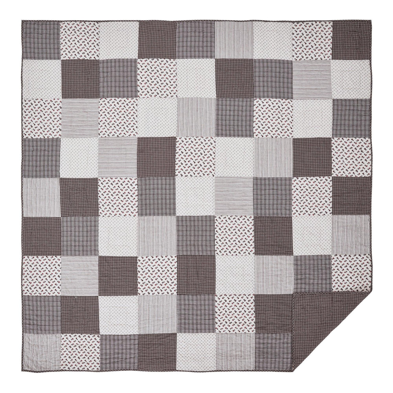 Florette Queen Quilt 90Wx90L VHC Brands - The Fox Decor