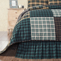 Thumbnail for Pine Grove King Bed Skirt 78x80x16 VHC Brands