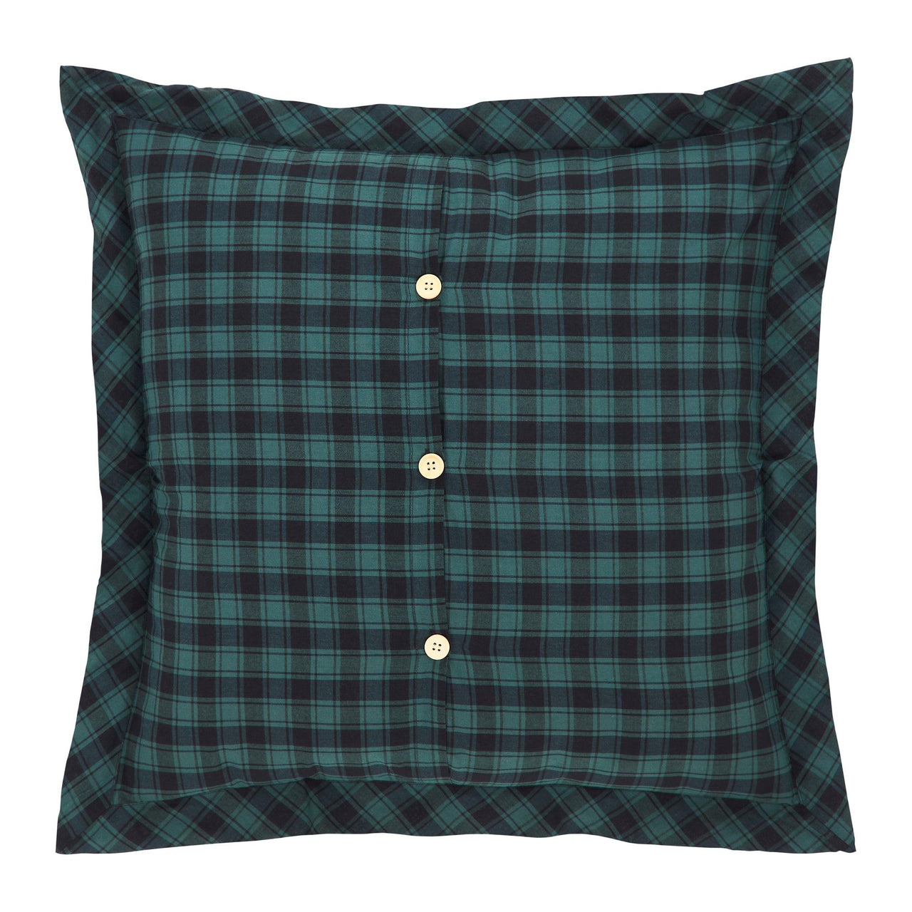 Pine Grove Fabric Euro Sham 26x26 VHC Brands - The Fox Decor