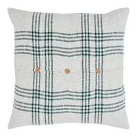 Thumbnail for Pine Grove Plaid Fabric Euro Sham 26x26 VHC Brands - The Fox Decor