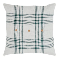 Thumbnail for Pine Grove Plaid Fabric Euro Sham 26x26 VHC Brands