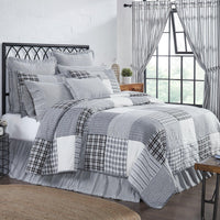Thumbnail for Sawyer Mill Black Twin Quilt 68Wx86L VHC Brands - The Fox Decor